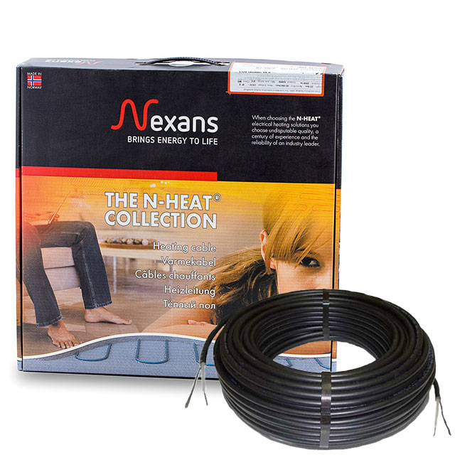 Одножильный резистивный кабель Nexans TXLP/1R BLACK 1280/28 (10022274)