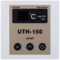 Терморегулятор цифровой накладной с дисплеем UTH 150 (2000 Вт)