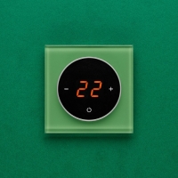 Терморегулятор DeLUMO серии TAKTO для управления температурой 1164 GREEN LUMINOUS (СВЕТЯЩИЙСЯ ЗЕЛЕНЫЙ)