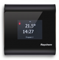 Программируемый термостат RAYCHEM SENZ с сенсорным экраном для теплого пола