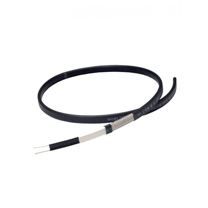 Саморегулирующийся греющий кабель FroStop Black для защиты от замерзания трубопроводов (DN 50-100мм) -18Вт/м @230В, при 5°C -водосточных труб и желобов - 28Вт/м в талой воде, 16Вт/м в воздухе при 0ºС