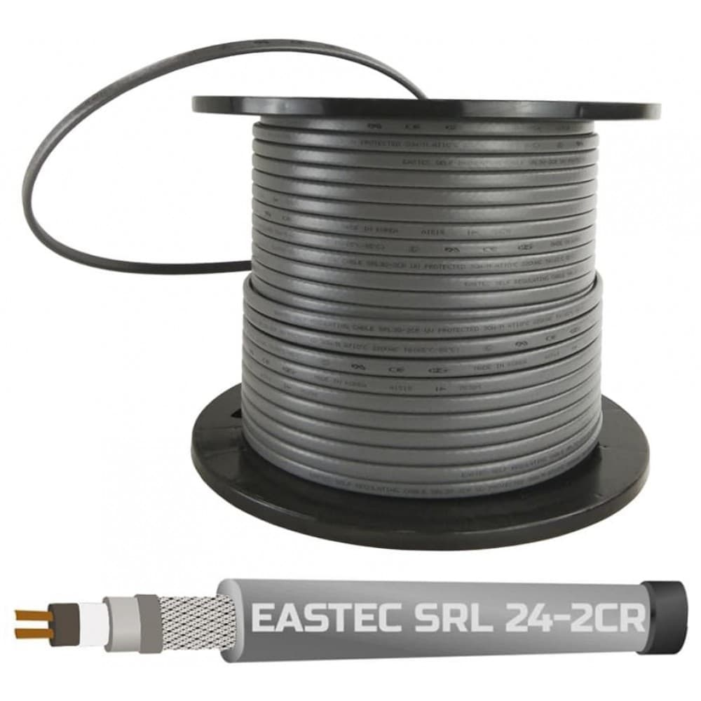 EASTEC SRL 30-2 CR, M=30W (200м/рул.), греющий кабель, пог.м.