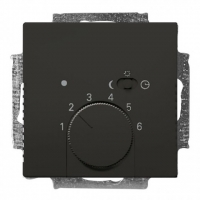 Терморегулятор ABB Basic 55 (шато-черный)
