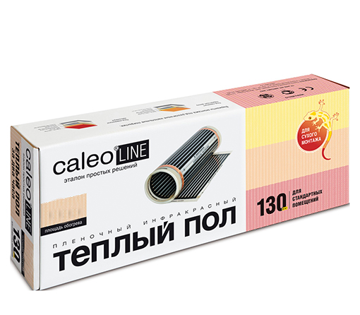 Пленочный теплый пол CALEO LINE 130-0,5-10,0 (10 кв. м)