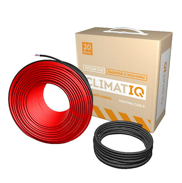 Нагревательный кабель CLIMATIQ CABLE 20 m